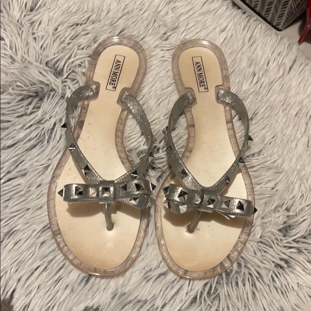 Rock stud sandals